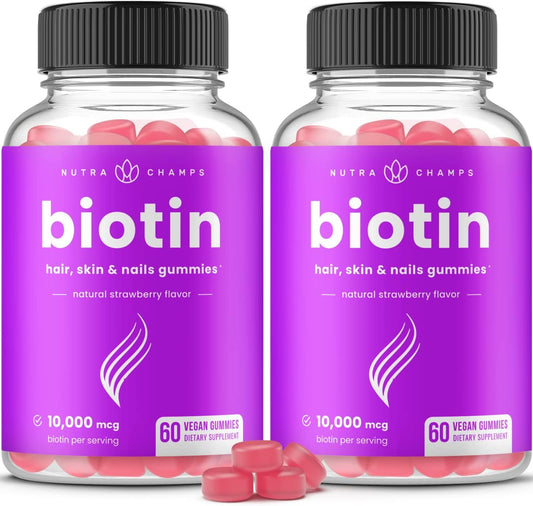 Hair strength Biotin Gummies